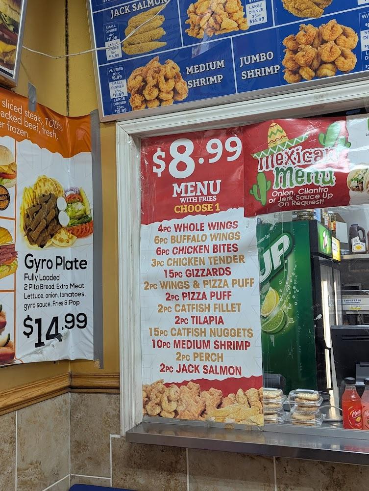 Golden Hook Fish & Chicken Menu image 3
